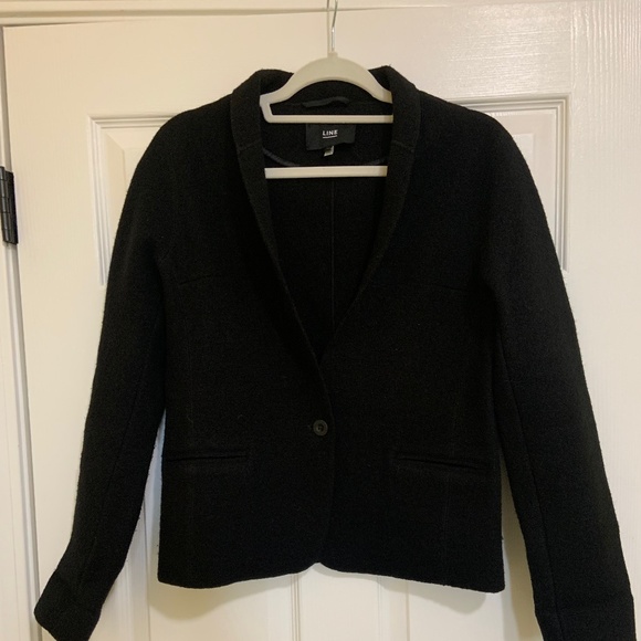 Line Wool Blazer - Picture 2 of 3
